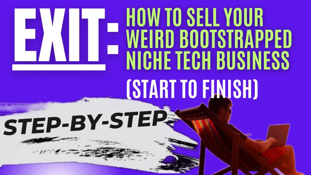 Personal story selling a SaaS business for seven figures